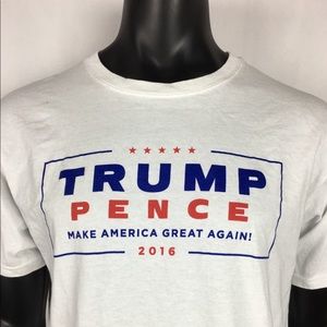 TRUMP PENCE 2016 MAKE AMERICA GREAT AGAIN T-SHIRT
